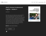 Adult Literacy Fundamental English - Reader 4