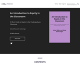 An Introduction to Equity in the Classroom