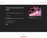 Business Presentation Skills 2020