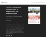 Financial Empowerment: Personal Finance for Indigenous and Non-Indigenous People
