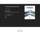 Fundamentals of Business