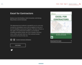 Excel for Contractors