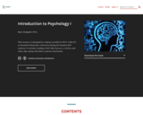 Introduction to Psychology I