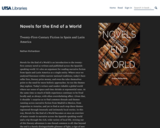 Novels for the End of a World
