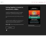Pulling Together: A Guide for Researchers, Hiłḵ̓ala