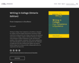 Writing in College (Ontario Edition)