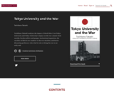 Tokyo University and the War