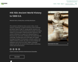 Ancient World History to 1300 C.E.