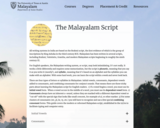 The Malayalam Script