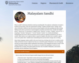 Malayalam Sandhi