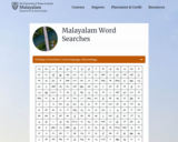 Malayalam Word Searches