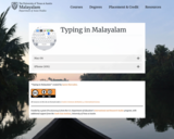 Typing in Malayalam
