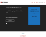 Consumer Protection Law: A Guide for Navigating Safely in the Modern World
