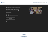 Cultural Resources for Community Nursing