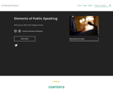 Elements of Public Speaking