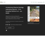 Introductory Physical Geology Laboratory Manual – First Canadian Edition (v.3 - Jan 2020)