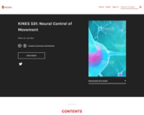 KINES 531: Neural Control of Movement