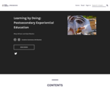 Learning by Doing: Postsecondary Experiential Education