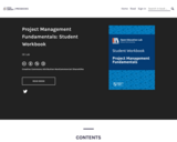 Project Management Fundamentals: Student Workbook