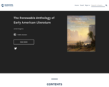 The Renewable Anthology of Early American Literature
