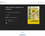 Web Literacy for Student Fact-Checkers