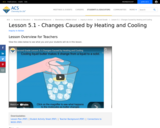 Lesson 5.1 - Changes Caused by Heating and Cooling