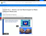 Lesson 6.2 - Atoms can be Rearranged to Make Different Molecules
