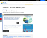 Lesson 1.4 - The Water Cycle