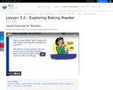 Lesson 3.2 - Exploring Baking Powder