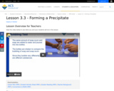 Lesson 3.3 - Forming a Precipitate