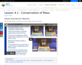 Lesson 4.1 - Conservation of Mass