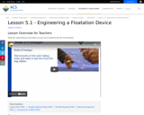 Lesson 5.1 - Engineering a Floatation Device