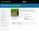 Land, Water, Food and Climate