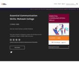 Essential Communication Skills: Mohawk College