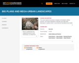 Big Plans and Mega-Urban Landscapes