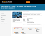 Exploring Sea, Space, &amp; Earth: Fundamentals of Engineering Design