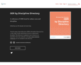 OER by Discipline Directory