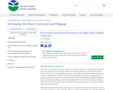 Revisioning Social Justice Research in the High School English Classroom