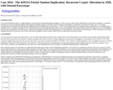 Pathology Case Study: The KMT2A Partial Tandem Duplication: Recurrent Cryptic Alteration in AML with Normal Karyotype