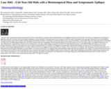 Pathology Case Study: A 64-Year-Old Male with a Mesiotemporal Mass and Symptomatic Epilepsy