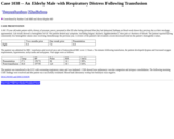 Pathology Case Study: An Elderly Male with Respiratory Distress Following Transfusion