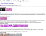 Pathology Case Study: Adult Male with a Lytic Temporal Bone Lesion