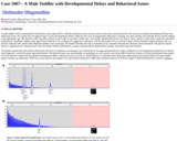 Pathology Case Study: Male Toddler with  Developmental Delays and Behavioral Issues