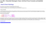 Pathology Case Study: Primordial Odontogenic Tumor with Hard Tissue Formation and Epithelial Nests