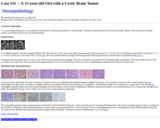 Pathology Case Study: A 15-year-old girl with a cystic brain tumor