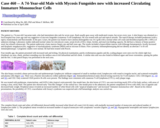 Pathology Case Study: A 74-year-old male with mycosis fungoides now with increased circulating immature mononuclear cells