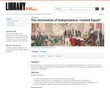 The Declaration of Independence: Created Equal?