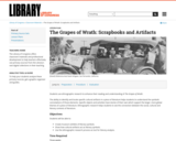 The Grapes of Wrath: Scrapbooks and Artifacts