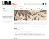 Women's Suffrage: Their Rights and Nothing Less