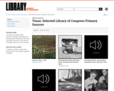 Texas: Selected Library of Congress Primary Sources